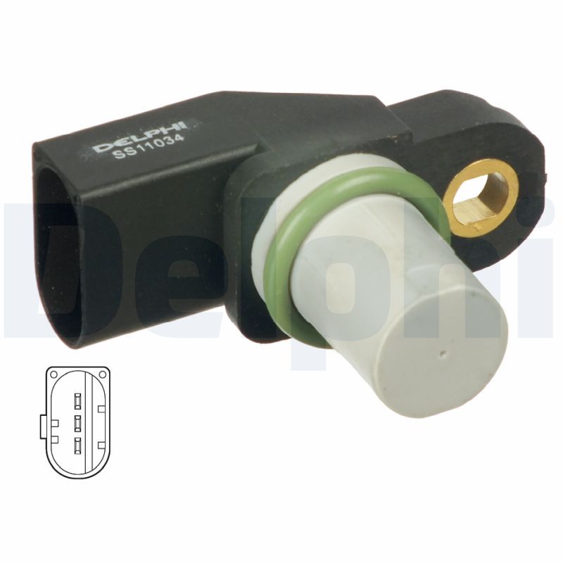 SS11034 Delphi Датчик положення розподільного валу BMW 3 (E46)/5 (E39) 1.8-3.0d M47/M51/M57