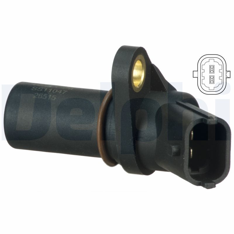 SS11047 Delphi Датчик положення колінвалу Opel Astra G/Vectra C 2.0-2.2 DTI 99-06