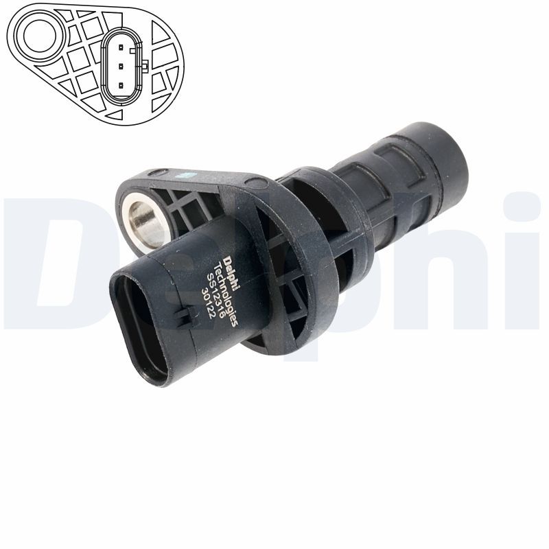 SS12316-12B1 Delphi Датчик положення колінвалу