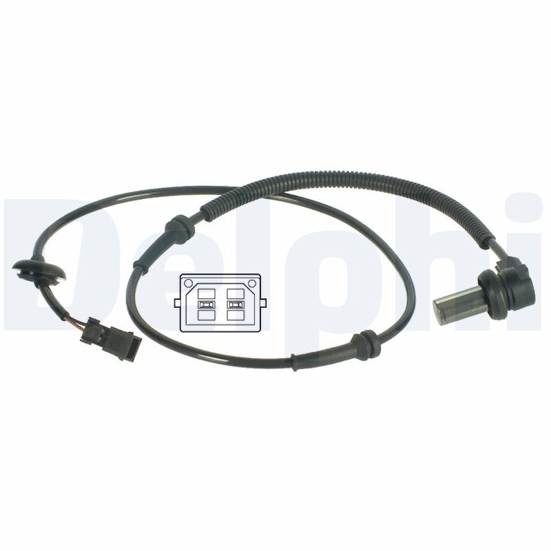 SS20004 Delphi Датчик ABS (передній) Audi A4/VW Passat 94-05