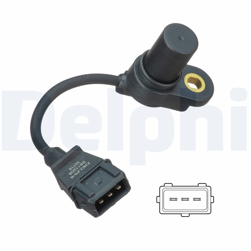 SS20132 Delphi Датчик ABS (передній) Citroen C4 I/Peugeot 307 03-09