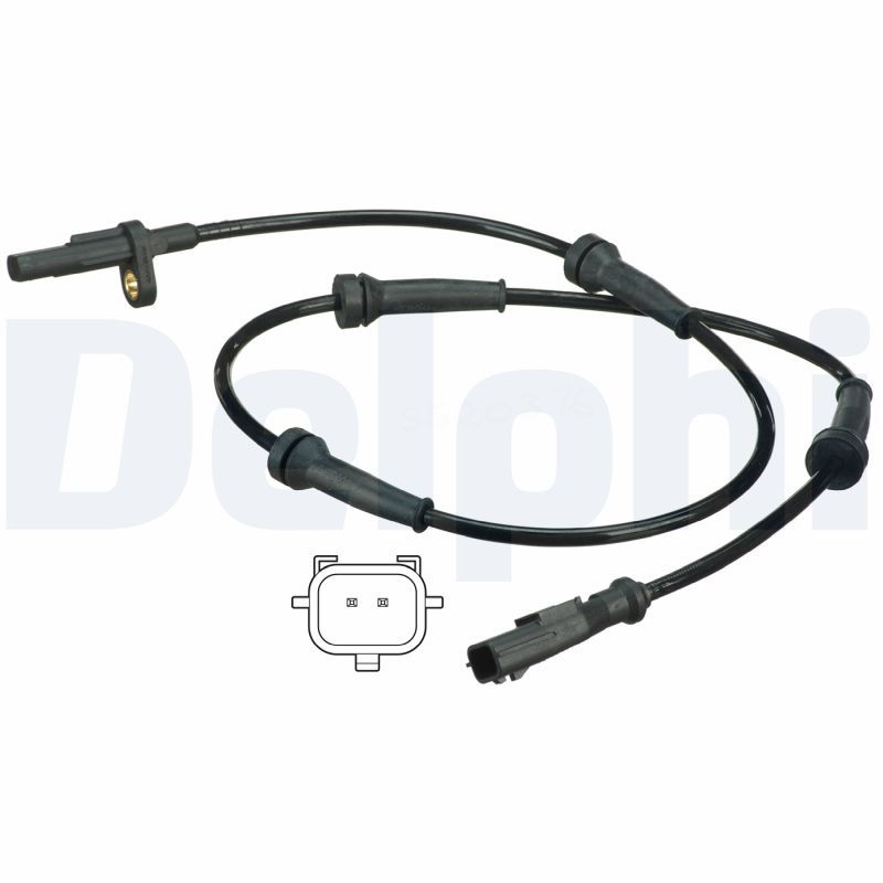 SS20376 Delphi Датчик ABS (задній) Opel Vivaro/Renault Trafic II 1.9D-2.5DTI 01-