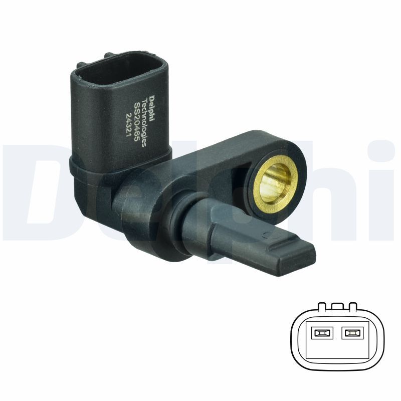 SS20465 Delphi Датчик ABS (передній/задній) (L) Lexus GX/LX 10-