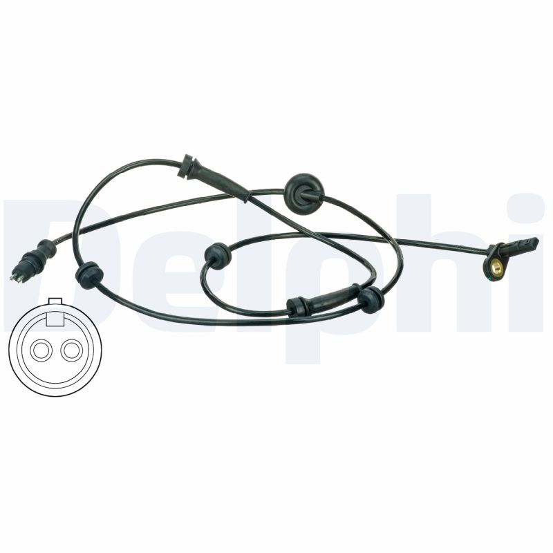 SS20482 Delphi Датчик ABS (передній) Fiat Doblo 01- (L)