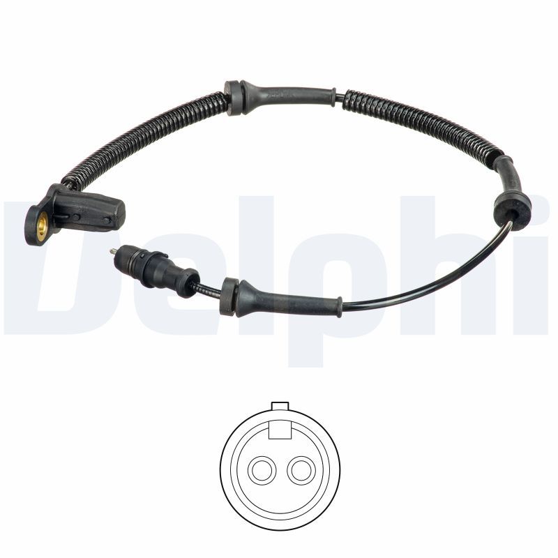 SS20574 Delphi Датчик ABS (передній) Renault Master II 1.9D-2.0D 00-