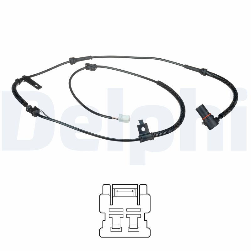 SS20637 Delphi Датчик ABS
