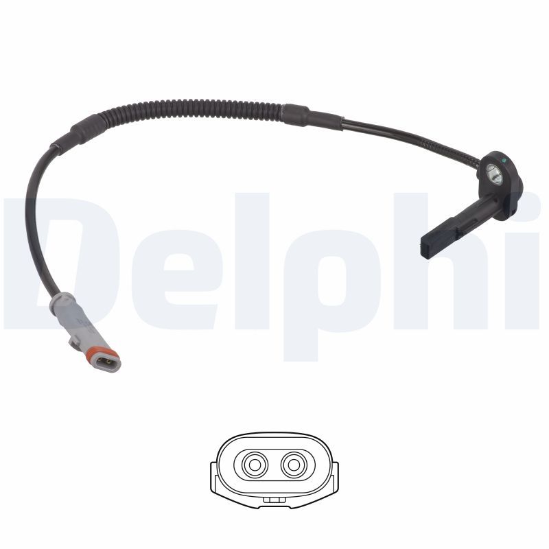 SS21252-12B1 Delphi Датчик ABS
