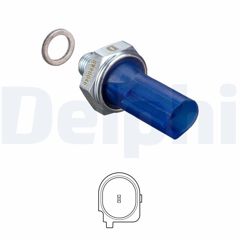 SW90046 Delphi Датчик тиску оливи