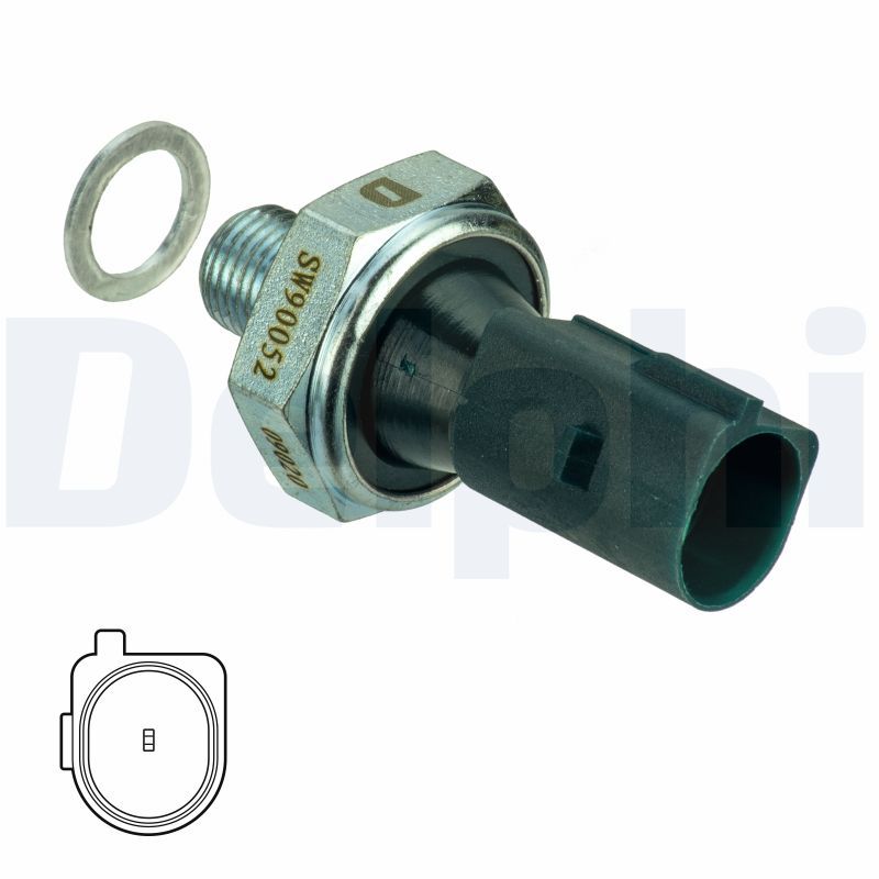 SW90052 Delphi Датчик тиску оливи