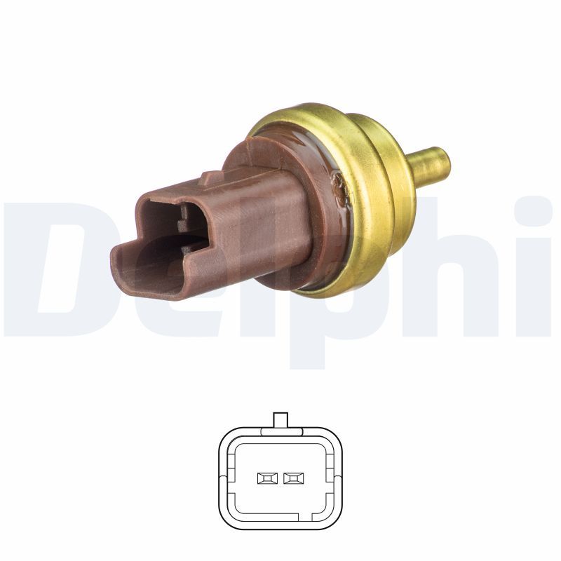 TS10477 Delphi Датчик температури охолоджуючої рідини