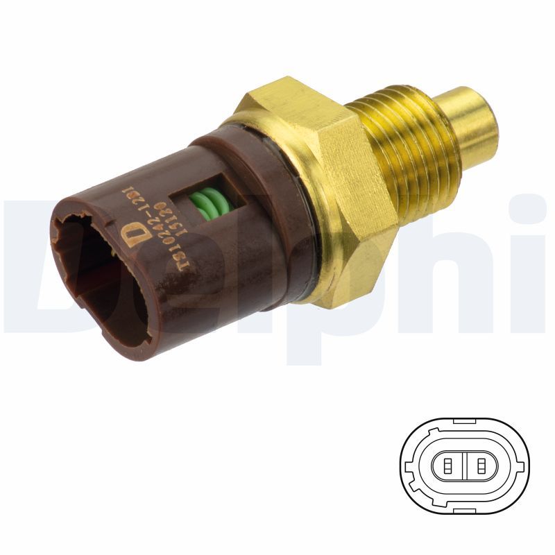 TS10490 Delphi Датчик температури охолоджуючої рідини