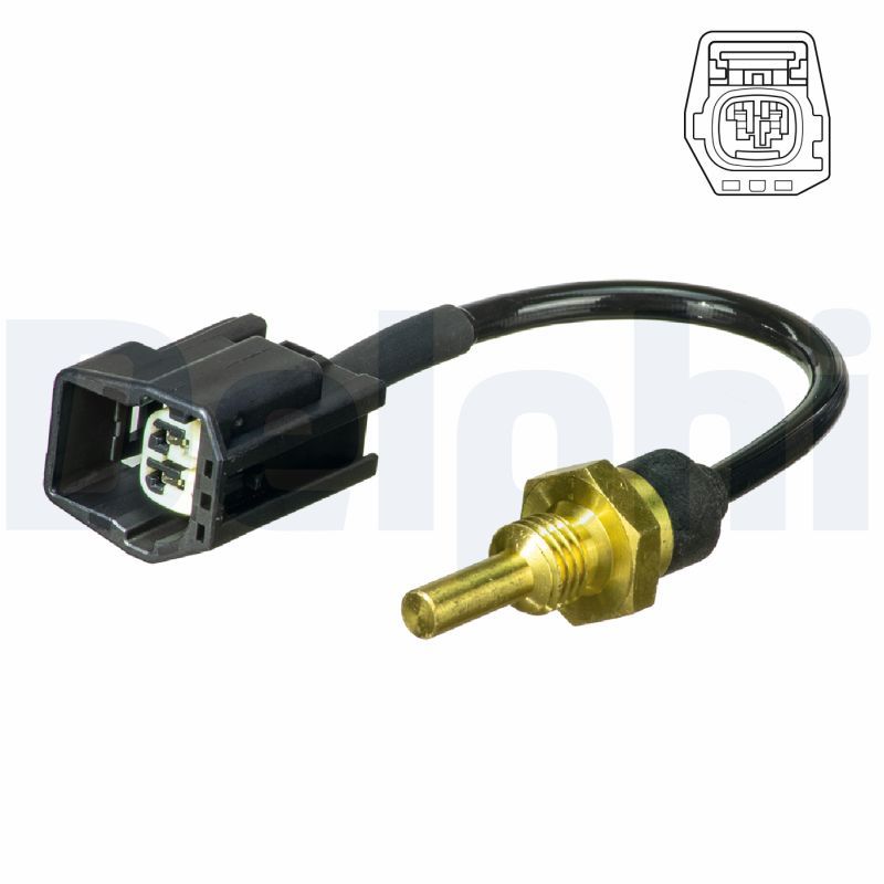 TS10493 Delphi Датчик температури охолоджуючої рідини Volvo C70 I/S40/S60/S70/S80 1.6-2.4 95-07