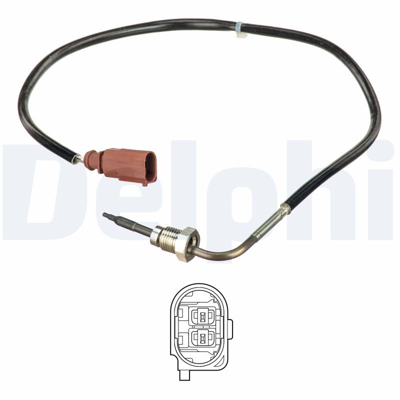 TS30154 Delphi Датчик температури ВГ VW Tiguan 2.0 TDI 07-18