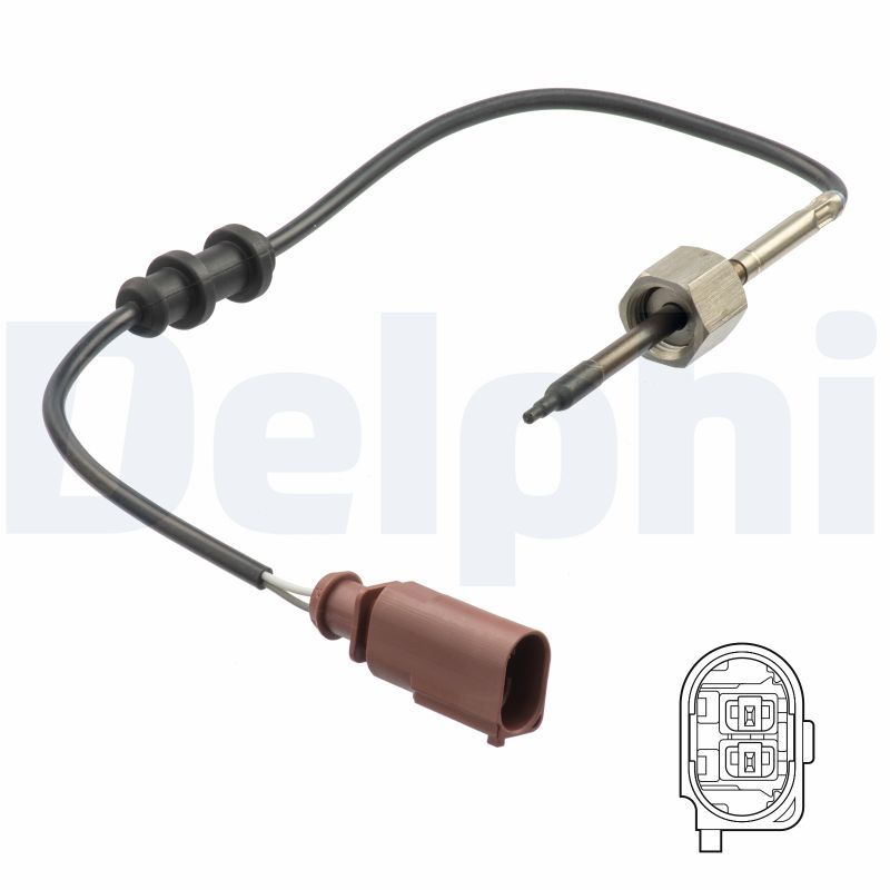 TS30185 Delphi Датчик температури вихлопних газів