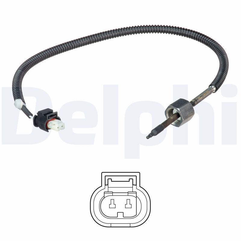 TS30222 Delphi Датчик температури вихлопних газів