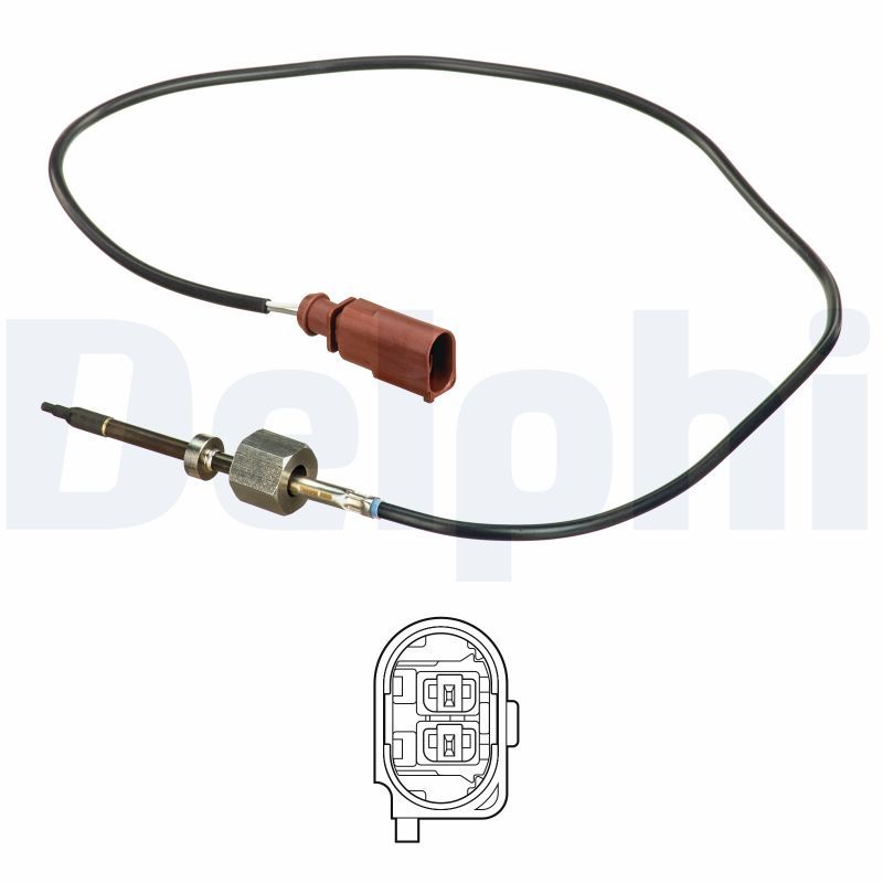 TS30252 Delphi Датчик температури вихлопних газів