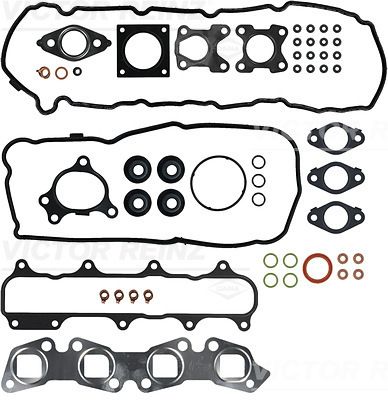 Victor Reinz 021258701 Комплект прокладок (верхній) Nissan Pathfinder 2.5 dCi 05-
