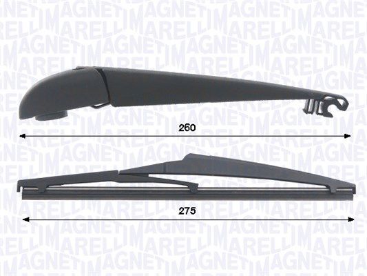 Magneti Marelli 000723180433 Комплект двірників, система склоочисників