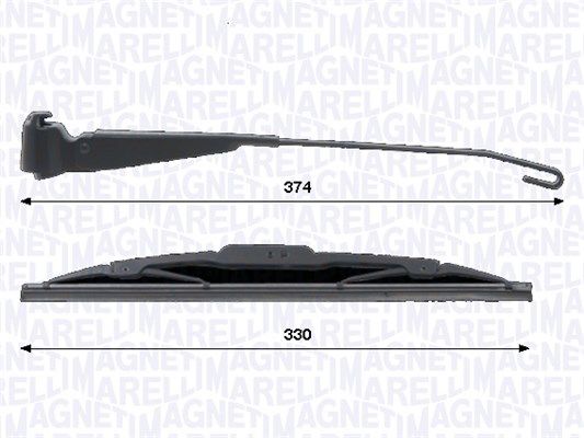 Magneti Marelli 000723180435 Комплект двірників, система склоочисників