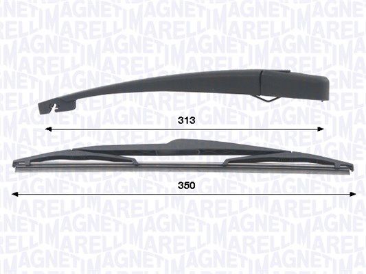 Magneti Marelli 000723180441 Комплект двірників, система склоочисників