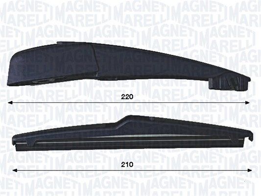 Magneti Marelli 000723180444 Комплект двірників, система склоочисників