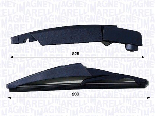 Magneti Marelli 000723180453 Комплект двірників, система склоочисників