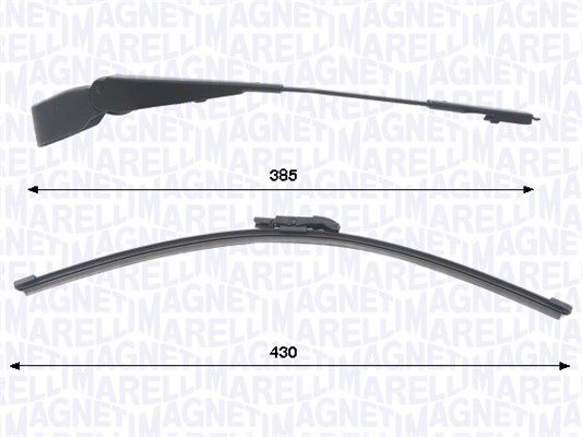 Magneti Marelli 000723180466 Комплект двірників, система склоочисників