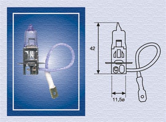 Magneti Marelli 002554100000 Лампа розжарювання
