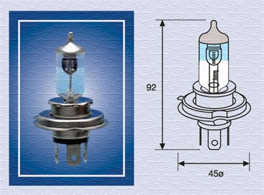 Magneti Marelli 002585100000 Лампа розжарювання