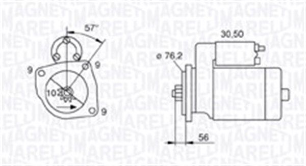 Magneti Marelli 063720801010 Стартер
