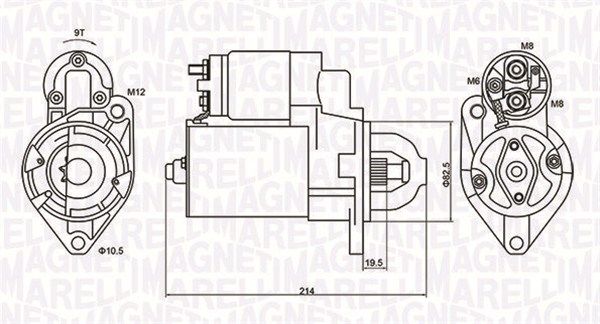 Magneti Marelli 063720879010 Стартер