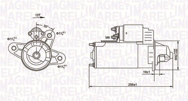 Magneti Marelli 063720977010 Стартер