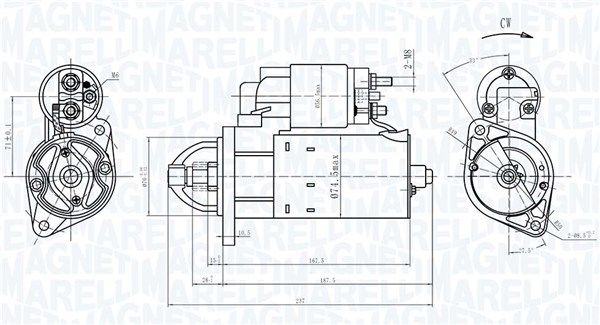 Magneti Marelli 063721172010 Стартер