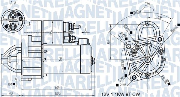 Magneti Marelli 063721345010 Стартер