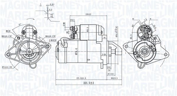 Magneti Marelli 063721415010 Стартер