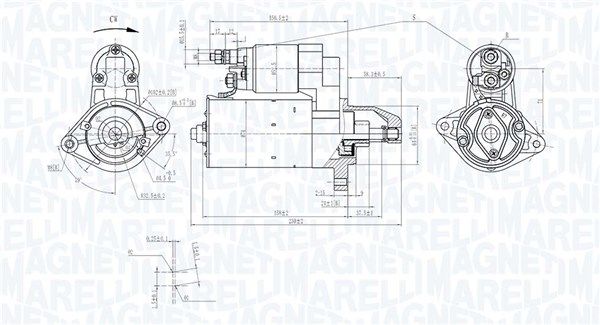 Magneti Marelli 063721535010 Стартер
