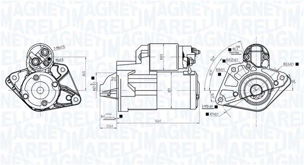 Magneti Marelli 063726278010 Стартер