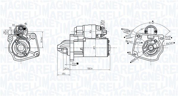Magneti Marelli 063726281010 Стартер