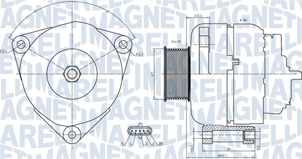 Magneti Marelli 063731739010 Генератор