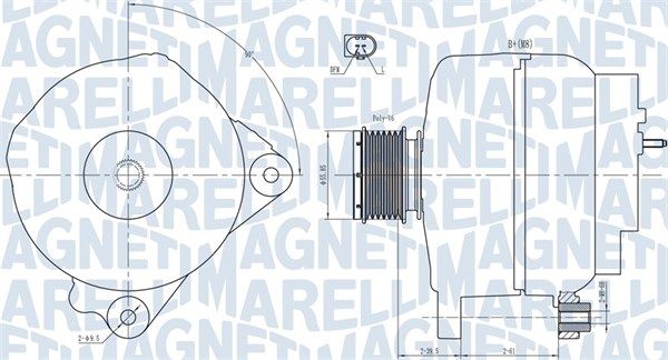 Magneti Marelli 063731763010 Генератор