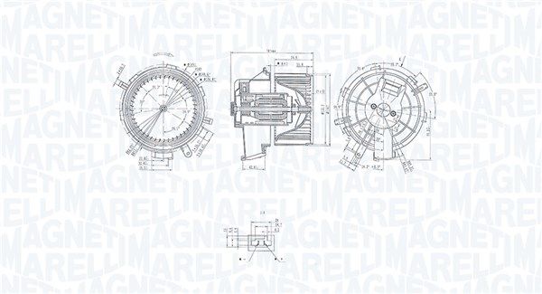 Magneti Marelli 069412236010 Компресор салону
