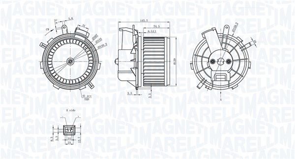 Magneti Marelli 069412236010 Компресор салону