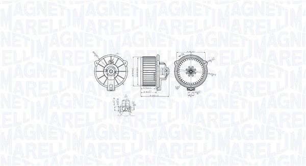 Magneti Marelli 069412768010 Компресор салону