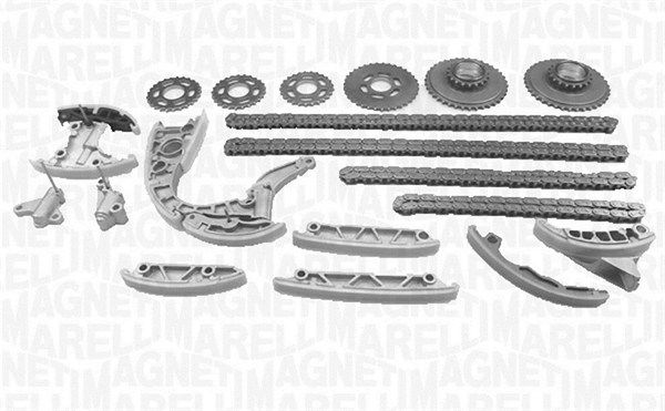 Magneti Marelli 341500000860 Комплект ланцюгів привода