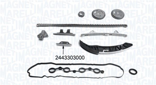 Magneti Marelli 341500001350 Комплект ланцюгів привода