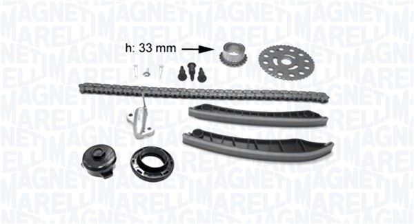 Magneti Marelli 341500001400 Комплект ланцюгів привода