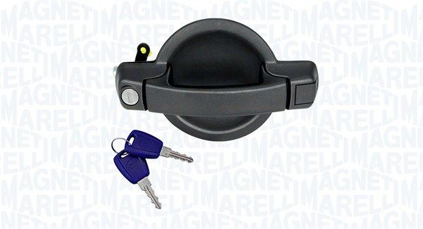 Magneti Marelli 350105023800 Ручка дверей (бічних/ззовні) (R) Fiat Doblo 01- (з ключом)