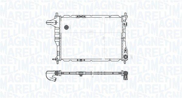 Magneti Marelli 350213177900 Радіатор, система охолодження двигуна