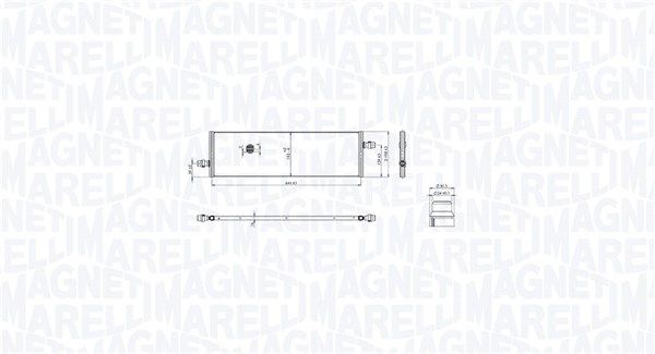 Magneti Marelli 350213217100 Радіатор, система охолодження двигуна
