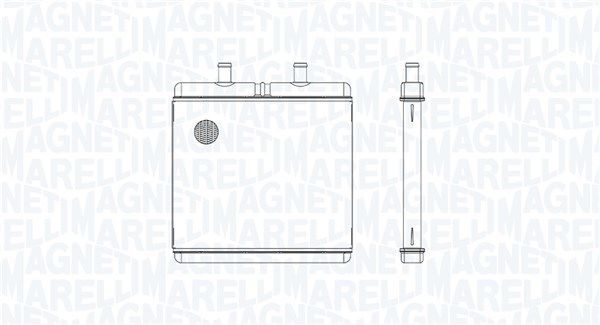 Magneti Marelli 350218072000 Теплообмінник, система опалення салону